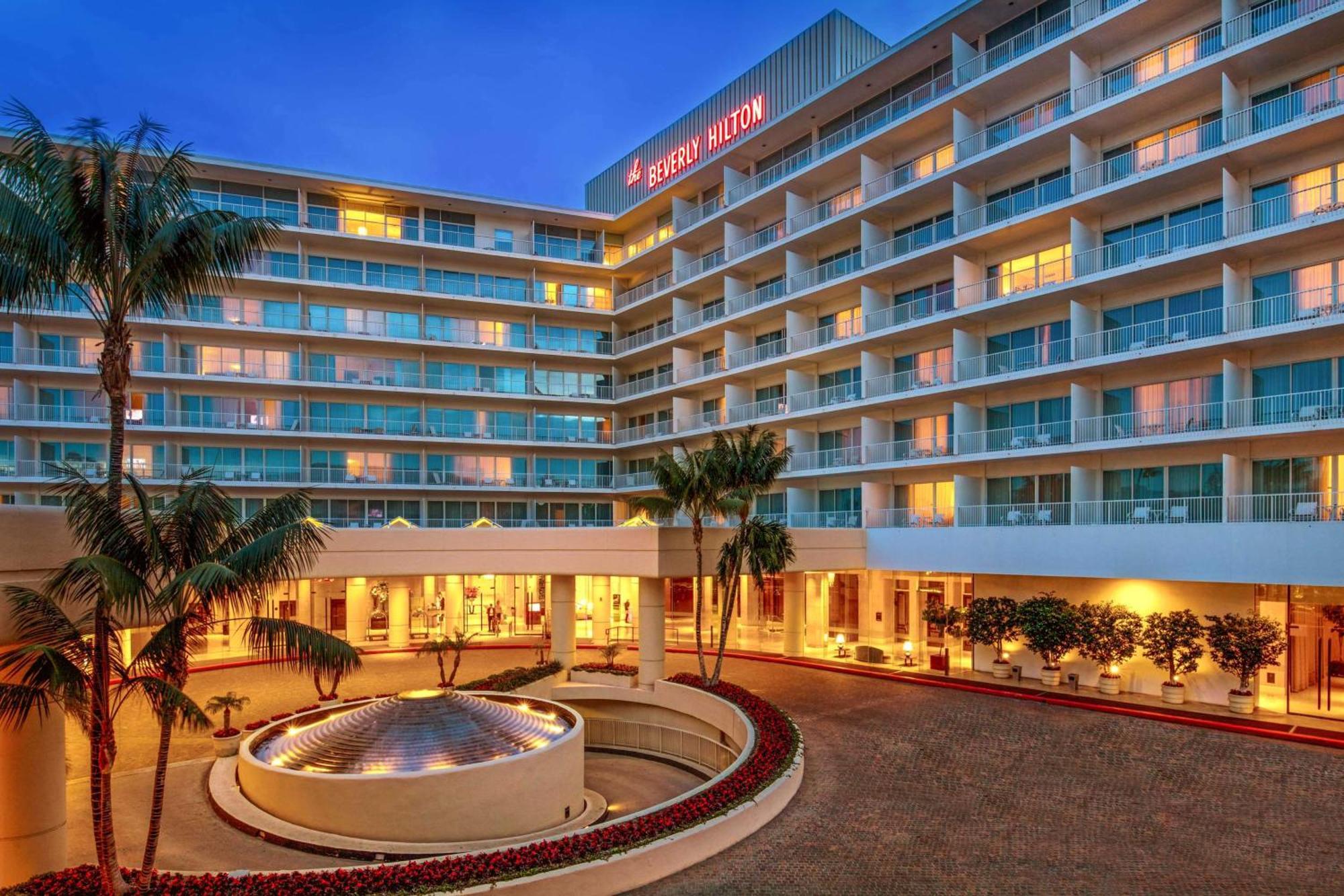 The Beverly Hilton Лос-Анджелес Экстерьер фото